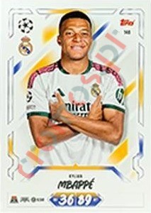 146 Kylian Mbappé – Topps UEFA Champions League & Europa League 2026-2027. Match Attax