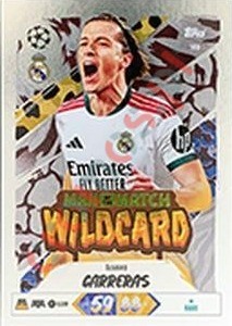 149 Álvaro Carreras – Topps UEFA Champions League & Europa League 2026-2027. Match Attax