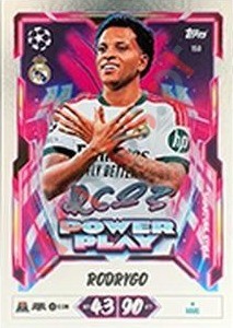 150 Rodrygo – Topps UEFA Champions League & Europa League 2026-2027. Match Attax