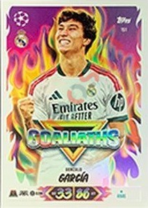 151 Gonzalo García – Topps UEFA Champions League & Europa League 2026-2027. Match Attax