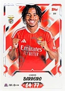 322 Leandro Barreiro – Topps UEFA Champions League & Europa League 2026-2027. Match Attax