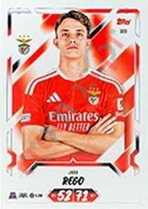 323 João Rêgo – Topps UEFA Champions League & Europa League 2026-2027. Match Attax