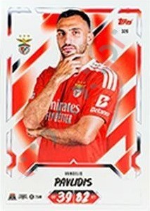 326 Vangelis Pavlidis – Topps UEFA Champions League & Europa League 2026-2027. Match Attax