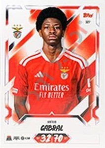 327 Anísio Cabral – Topps UEFA Champions League & Europa League 2026-2027. Match Attax