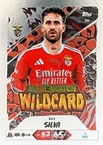 329 Rafa Silva – Topps UEFA Champions League & Europa League 2026-2027. Match Attax