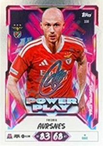 330 Fredrik Aursnes – Topps UEFA Champions League & Europa League 2026-2027. Match Attax