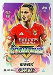 331 Franjo Ivanović – Topps UEFA Champions League & Europa League 2026-2027. Match Attax