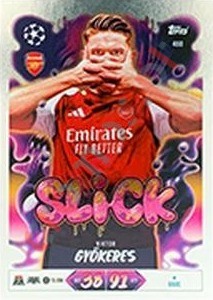 460 Viktor Gyökeres – Topps UEFA Champions League & Europa League 2026-2027. Match Attax