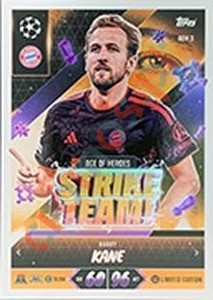 AOH3 Harry Kane – Topps UEFA Champions League & Europa League 2026-2027. Match Attax