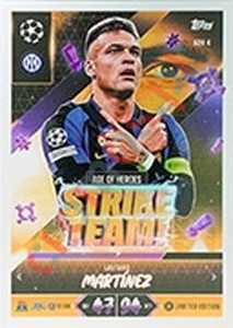 AOH4 Lautaro Martínez – Topps UEFA Champions League & Europa League 2026-2027. Match Attax