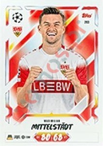 263 Maximilian Mittelstädt – Topps UEFA Champions League & Europa League 2026-2027. Match Attax