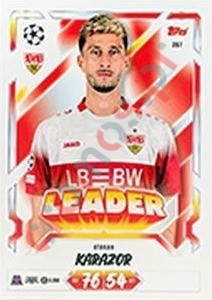 267 Atakan Karazor – Topps UEFA Champions League & Europa League 2026-2027. Match Attax