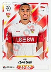 272 Jamie Leweling – Topps UEFA Champions League & Europa League 2026-2027. Match Attax