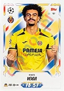 157 Renato Veiga – Topps UEFA Champions League & Europa League 2026-2027. Match Attax