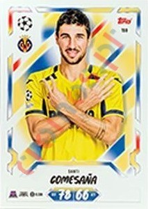 159 Santi Comesaña – Topps UEFA Champions League & Europa League 2026-2027. Match Attax