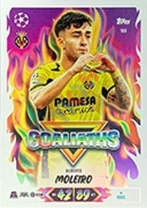 169 Alberto Moleiro – Topps UEFA Champions League & Europa League 2026-2027. Match Attax