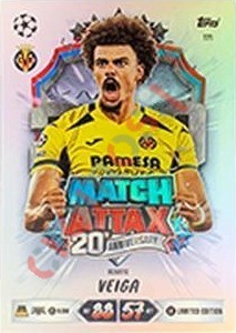 171 Renato Veiga – Topps UEFA Champions League & Europa League 2026-2027. Match Attax