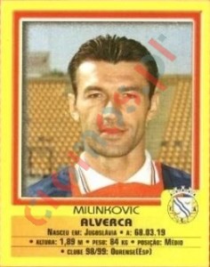 250 Milinkovic – Futebol 1999-2000 Panini