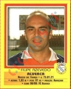 252 Filipe Azevedo – Futebol 1999-2000 Panini