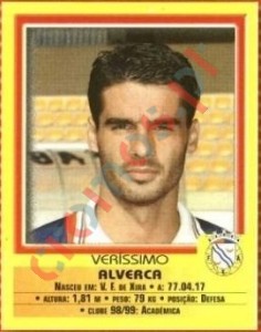 255 Verissimo – Futebol 1999-2000 Panini