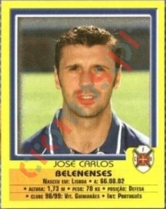 295 Jose Carlos – Futebol 1999-2000 Panini