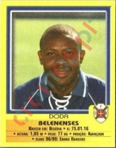 302 Doda – Futebol 1999-2000 Panini