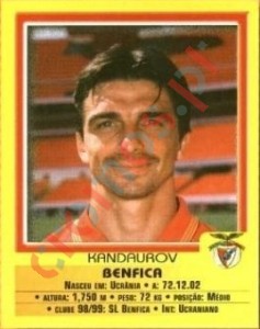 43 Kandaurov – Futebol 1999-2000 Panini