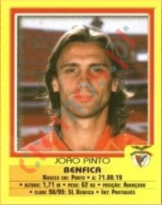 47 Joao Pinto – Futebol 1999-2000 Panini