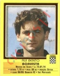 24 Rui Bento – Futebol 1999-2000 Panini