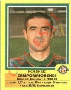 224 Poleksic – Futebol 1999-2000 Panini