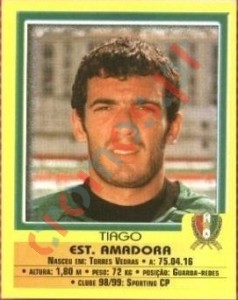 121 Tiago – Futebol 1999-2000 Panini