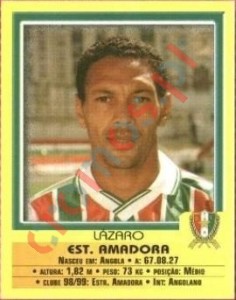129 Lazaro – Futebol 1999-2000 Panini