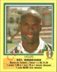 131 Lewis – Futebol 1999-2000 Panini