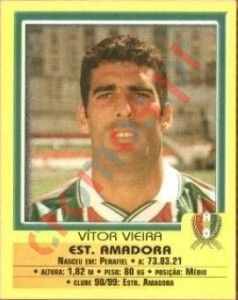 132 Vitor Vieira – Futebol 1999-2000 Panini