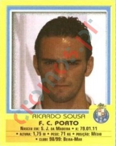 17 Ricardo Sousa – Futebol 1999-2000 Panini