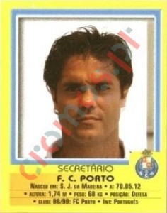 3 Secretario – Futebol 1999-2000 Panini