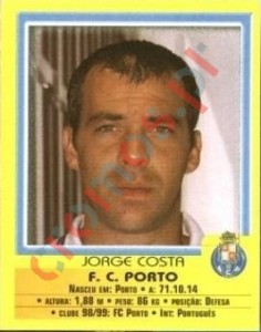 4 Jorge Costa – Futebol 1999-2000 Panini