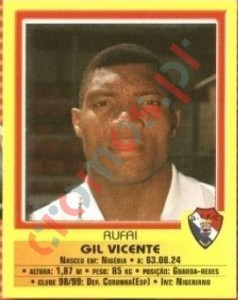 275 Rufai – Futebol 1999-2000 Panini