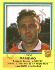 186 Iliev – Futebol 1999-2000 Panini