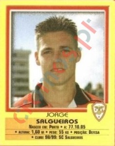 210 Jorge – Futebol 1999-2000 Panini
