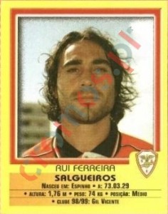 215 Rui Ferreira – Futebol 1999-2000 Panini