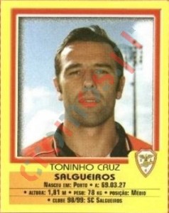 216 Toninho Cruz – Futebol 1999-2000 Panini