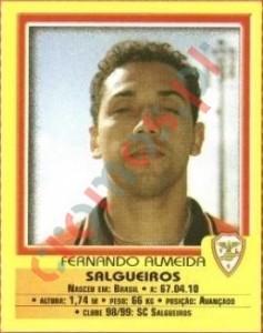 219 Fernando Almeida – Futebol 1999-2000 Panini