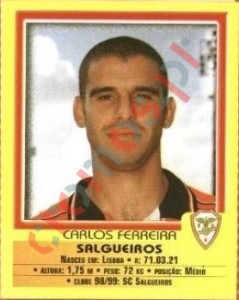 222 Carlos Ferreira – Futebol 1999-2000 Panini