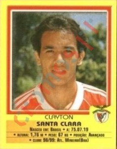 316 Clayton – Futebol 1999-2000 Panini