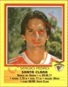 321 Sergio Pedro – Futebol 1999-2000 Panini