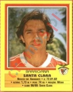 323 Barrigana – Futebol 1999-2000 Panini