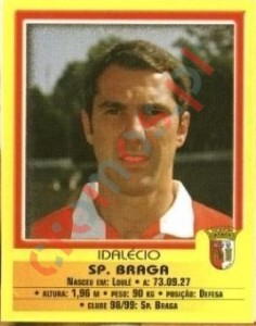 142 Idalecio – Futebol 1999-2000 Panini