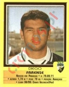 191 Diego – Futebol 1999-2000 Panini