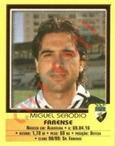 193 Miguel Serodio – Futebol 1999-2000 Panini
